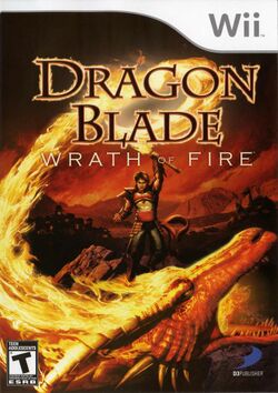 Box artwork for Dragon Blade: Wrath of Fire.