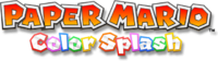 Paper Mario: Color Splash logo