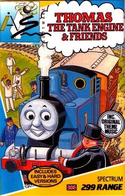 Box artwork for Thomas the Tank Engine and Friends.