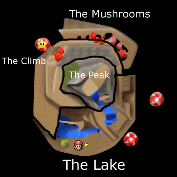 File:SM64 Tall, Tall Mountain Red Coins Map.png