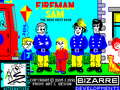 ZX Spectrum title screen.