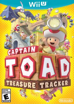 Box artwork for Captain Toad: Treasure Tracker.