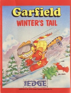 Box artwork for Garfield: A Winter's Tail.