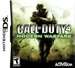 Box artwork for Call of Duty 4: Modern Warfare.