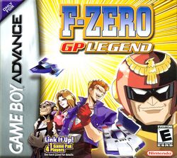 Box artwork for F-Zero: GP Legend.