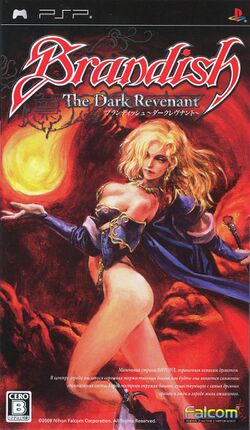 Box artwork for Brandish: The Dark Revenant.