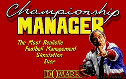 The logo for Championship Manager.