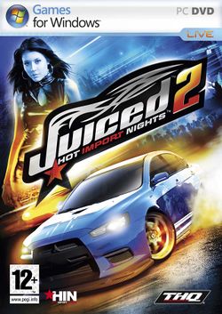 Box artwork for Juiced 2: Hot Import Nights.