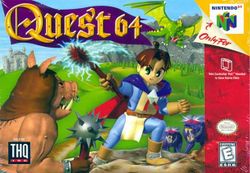 Box artwork for Quest 64.