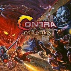 Box artwork for Contra Anniversary Collection.