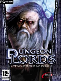 Box artwork for Dungeon Lords.