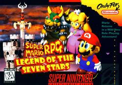 Box artwork for Super Mario RPG.