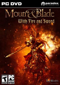 Box artwork for Mount&Blade: With Fire & Sword.
