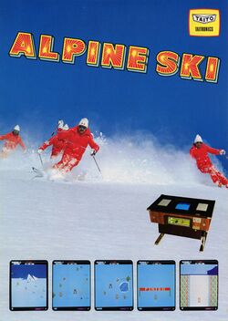 Box artwork for Alpine Ski.