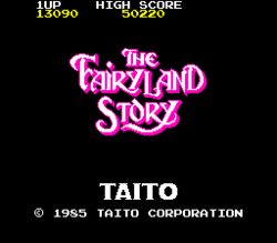 Box artwork for The Fairyland Story.