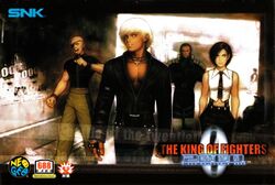 Box artwork for The King of Fighters 2000.