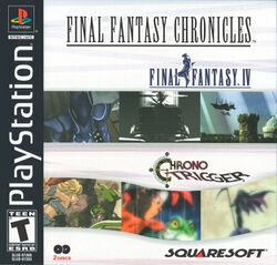 Box artwork for Final Fantasy Chronicles.