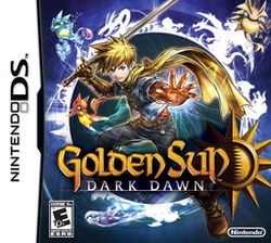 Box artwork for Golden Sun: Dark Dawn.
