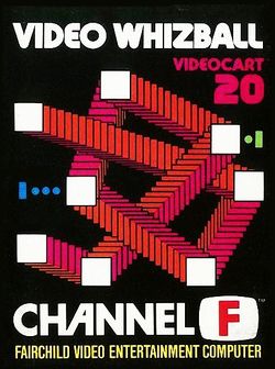 Box artwork for Videocart-20: Video Whizball.