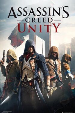 Box artwork for Assassin's Creed: Unity.