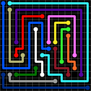 Flow Free Jumbo Pack Grid 14x14 Level 7.png