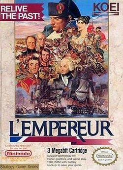 Box artwork for L'Empereur.