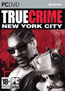 Box artwork for True Crime: New York City.