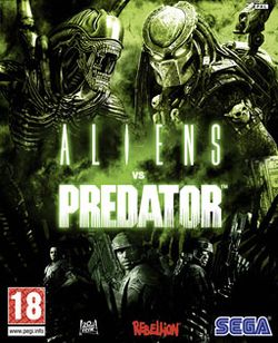 Box artwork for Aliens vs. Predator.