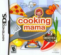 Box artwork for Cooking Mama.
