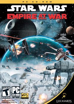 Box artwork for Star Wars: Empire at War.