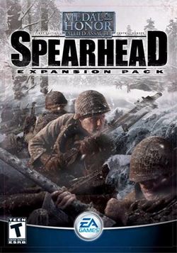 Box artwork for Medal of Honor: Allied Assault - Spearhead.