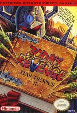 Box artwork for Zoda's Revenge: StarTropics II.