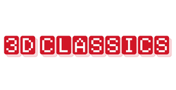 The logo for 3D Classics.