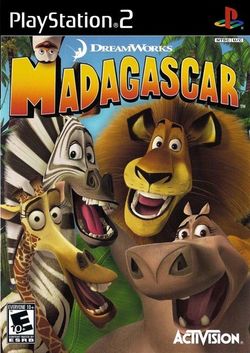 Box artwork for Madagascar.