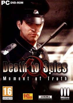 Box artwork for Death to Spies: Moment of Truth.