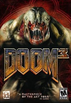 Box artwork for Doom 3.
