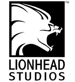 Lionhead Studios's company logo.