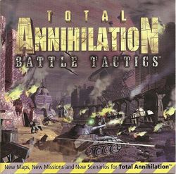 Box artwork for Total Annihilation: Battle Tactics.