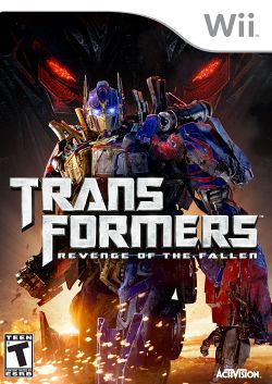 Box artwork for Transformers: Revenge of the Fallen.