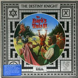 Box artwork for The Bard's Tale II: The Destiny Knight.