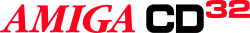 The logo for Commodore Amiga CD32.