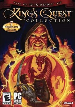 Box artwork for King's Quest Collection.