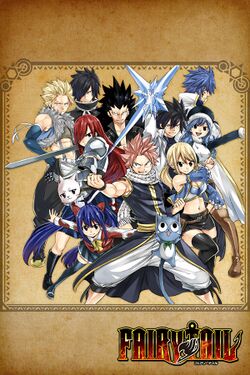 Box artwork for Fairy Tail.