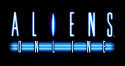 Box artwork for Aliens Online.
