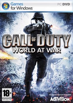 Box artwork for Call of Duty: World at War.