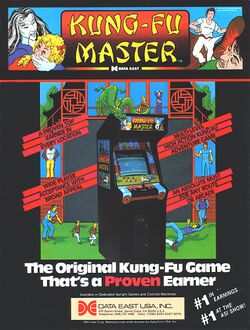 Box artwork for Kung-Fu Master.