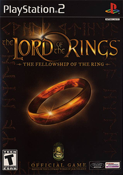 Box artwork for The Lord of the Rings: The Fellowship of the Ring.