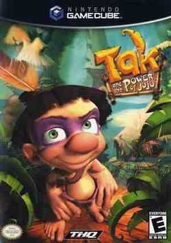 Box artwork for Tak and the Power of Juju.