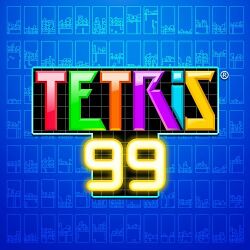 Box artwork for Tetris 99.
