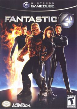 Box artwork for Fantastic Four.